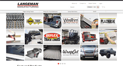 Desktop Screenshot of langeman.com